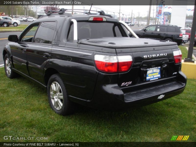 Obsidian Black Pearl / Gray 2006 Subaru Baja Turbo