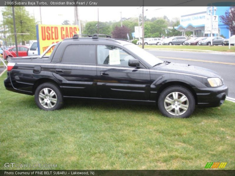 Obsidian Black Pearl / Gray 2006 Subaru Baja Turbo