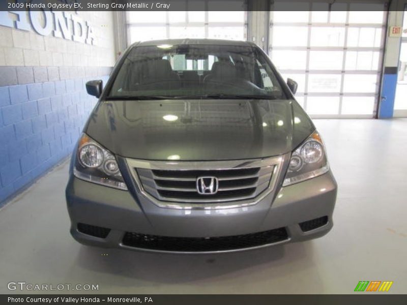 Sterling Gray Metallic / Gray 2009 Honda Odyssey EX