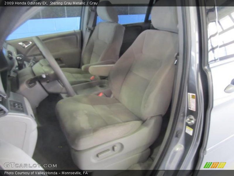 Sterling Gray Metallic / Gray 2009 Honda Odyssey EX