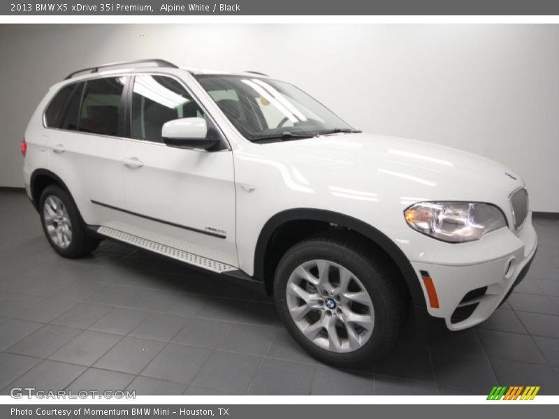 Alpine White / Black 2013 BMW X5 xDrive 35i Premium