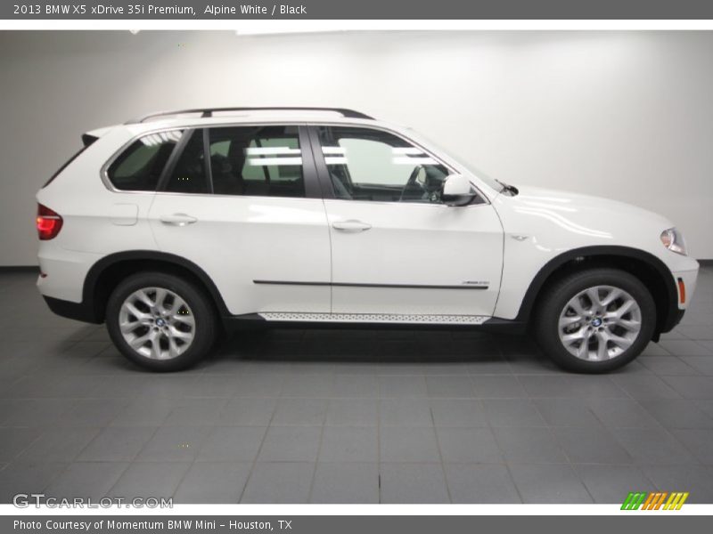 Alpine White / Black 2013 BMW X5 xDrive 35i Premium