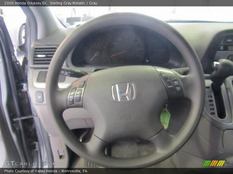 Sterling Gray Metallic / Gray 2009 Honda Odyssey EX