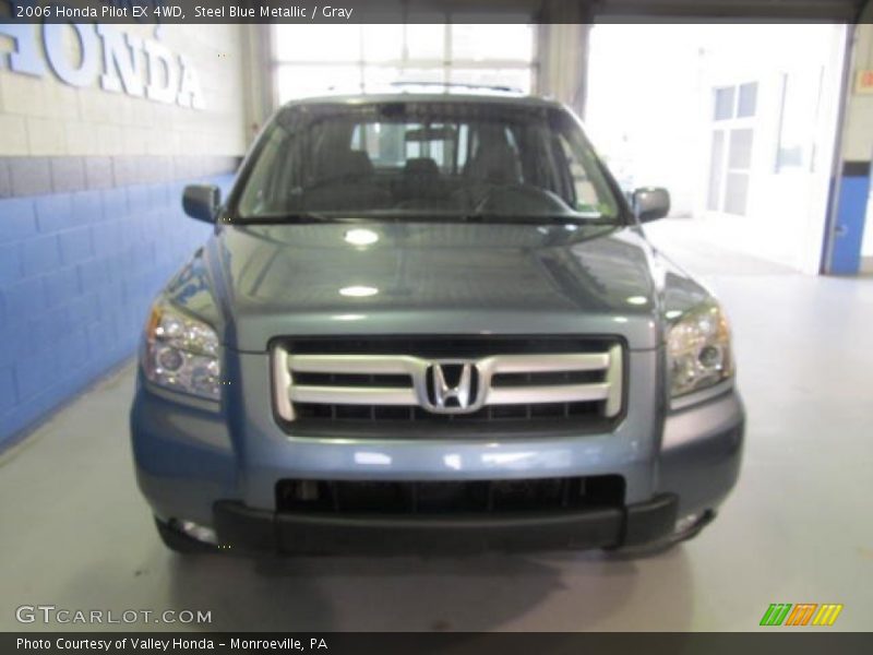 Steel Blue Metallic / Gray 2006 Honda Pilot EX 4WD