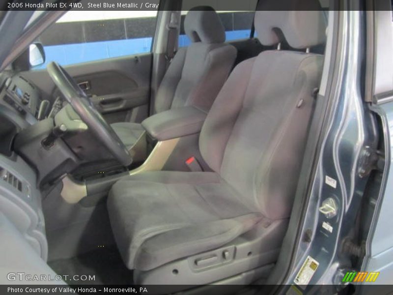 Steel Blue Metallic / Gray 2006 Honda Pilot EX 4WD