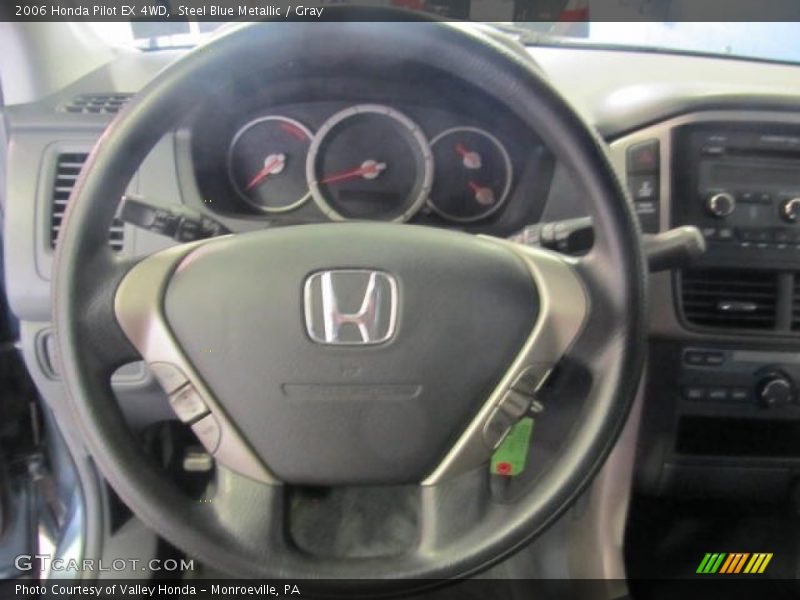 Steel Blue Metallic / Gray 2006 Honda Pilot EX 4WD