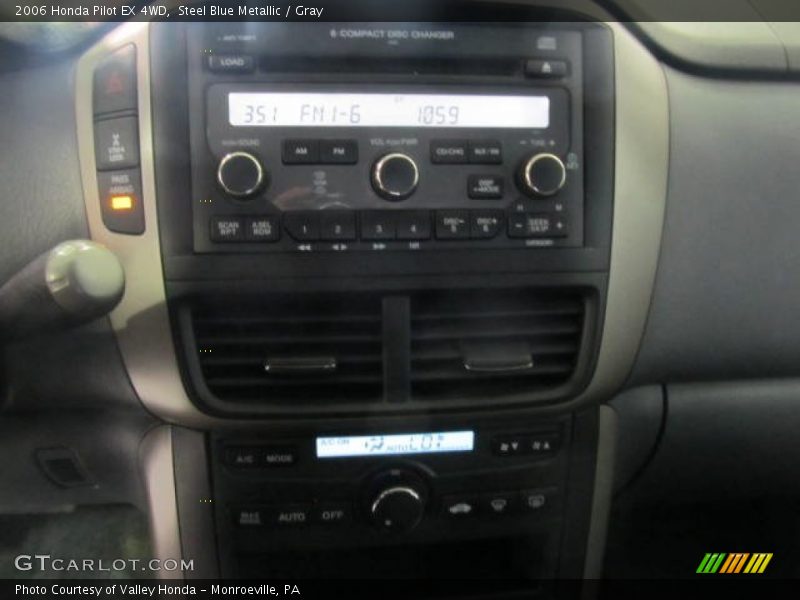 Steel Blue Metallic / Gray 2006 Honda Pilot EX 4WD