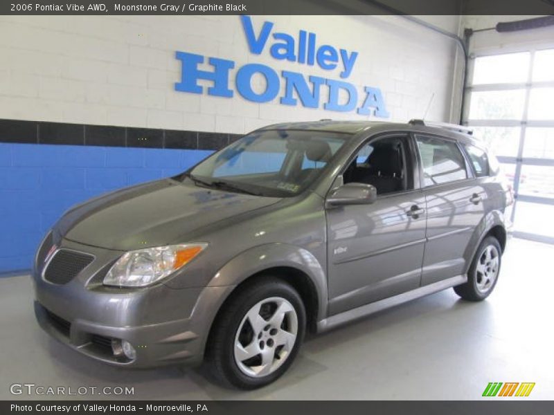 Moonstone Gray / Graphite Black 2006 Pontiac Vibe AWD