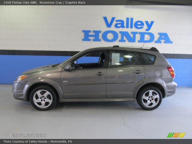 Moonstone Gray / Graphite Black 2006 Pontiac Vibe AWD