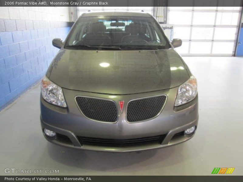 Moonstone Gray / Graphite Black 2006 Pontiac Vibe AWD