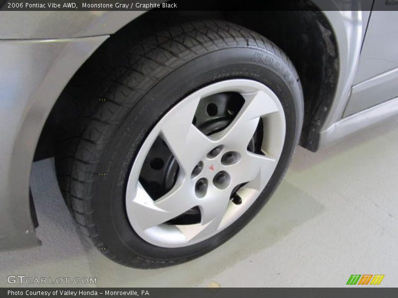 Moonstone Gray / Graphite Black 2006 Pontiac Vibe AWD