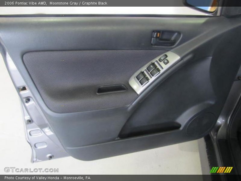 Moonstone Gray / Graphite Black 2006 Pontiac Vibe AWD