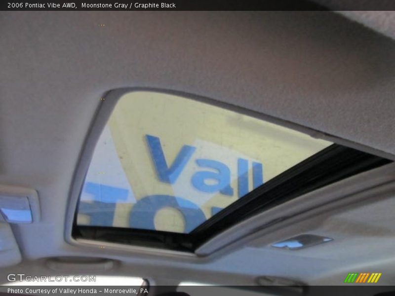 Moonstone Gray / Graphite Black 2006 Pontiac Vibe AWD