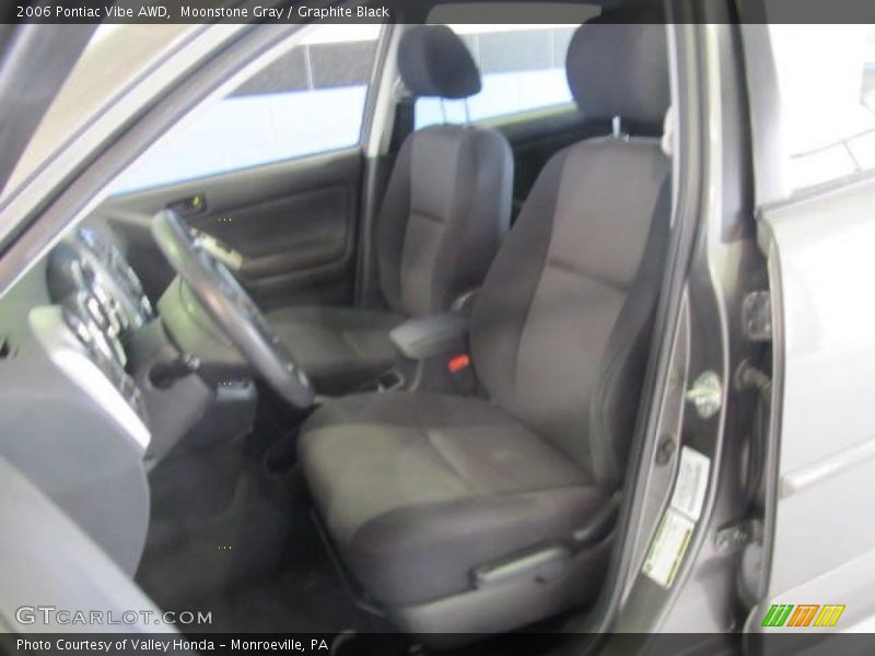 Moonstone Gray / Graphite Black 2006 Pontiac Vibe AWD