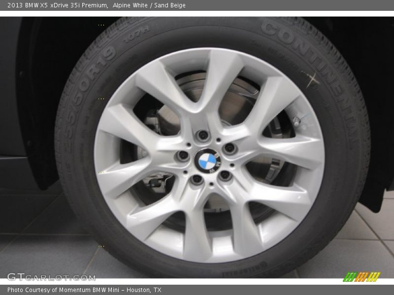 Alpine White / Sand Beige 2013 BMW X5 xDrive 35i Premium