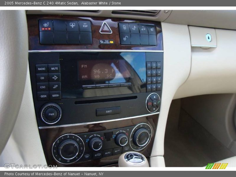 Alabaster White / Stone 2005 Mercedes-Benz C 240 4Matic Sedan