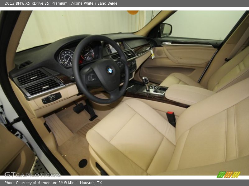  2013 X5 xDrive 35i Premium Sand Beige Interior