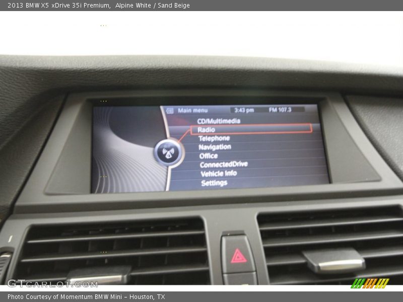 Alpine White / Sand Beige 2013 BMW X5 xDrive 35i Premium