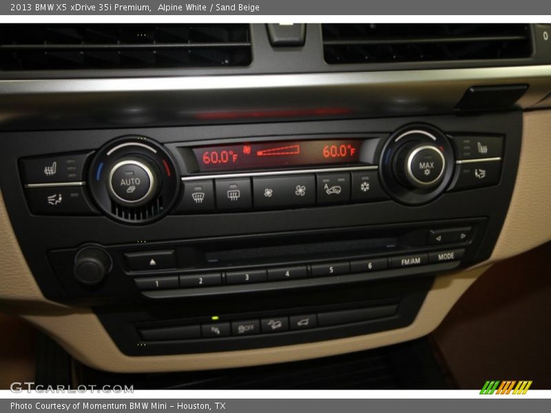 Alpine White / Sand Beige 2013 BMW X5 xDrive 35i Premium