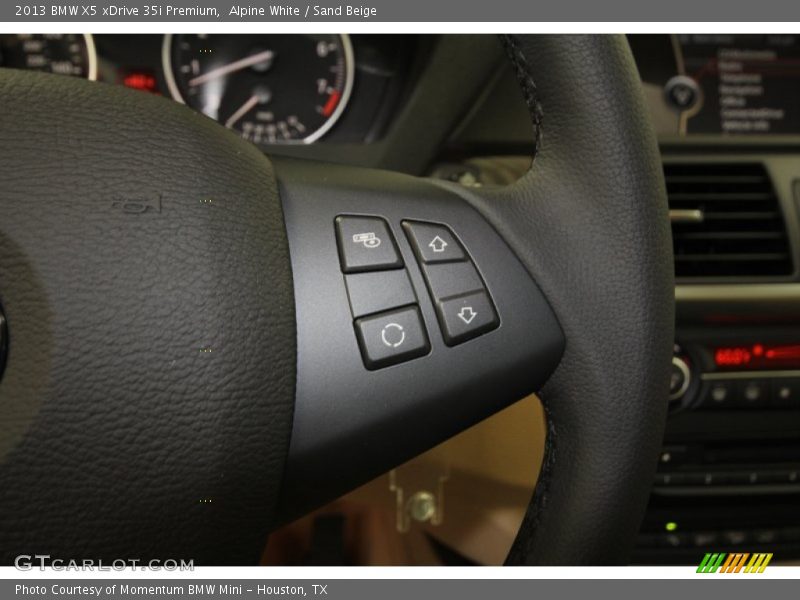 Alpine White / Sand Beige 2013 BMW X5 xDrive 35i Premium