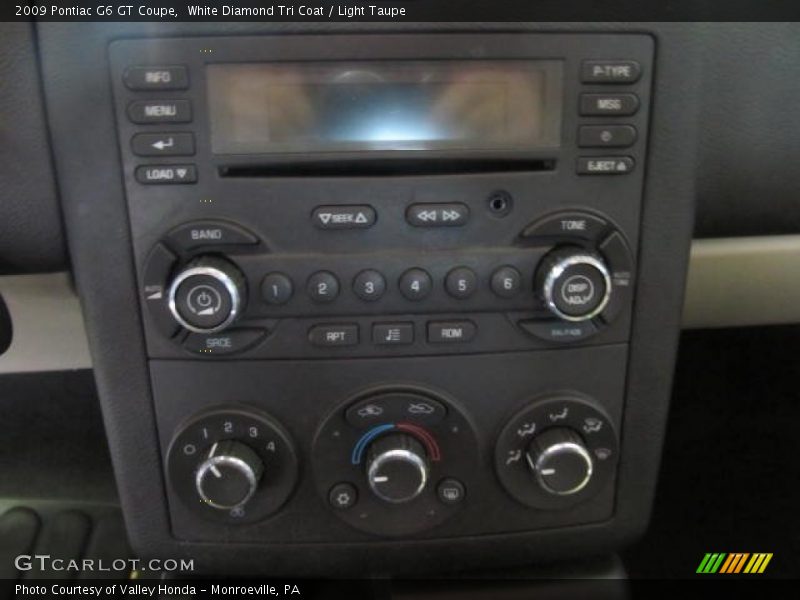 White Diamond Tri Coat / Light Taupe 2009 Pontiac G6 GT Coupe