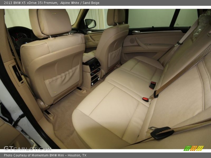 Alpine White / Sand Beige 2013 BMW X5 xDrive 35i Premium