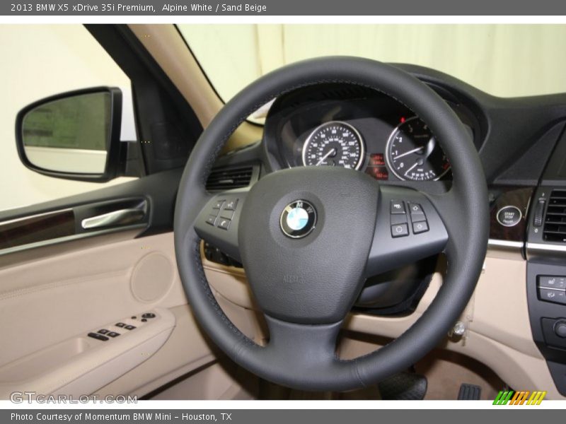 Alpine White / Sand Beige 2013 BMW X5 xDrive 35i Premium
