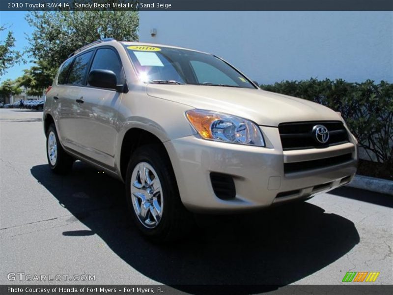 Sandy Beach Metallic / Sand Beige 2010 Toyota RAV4 I4