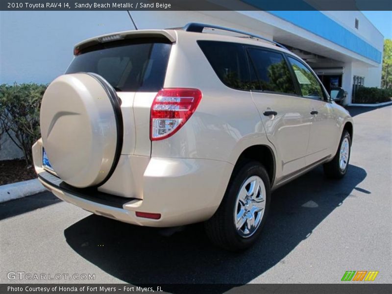 Sandy Beach Metallic / Sand Beige 2010 Toyota RAV4 I4