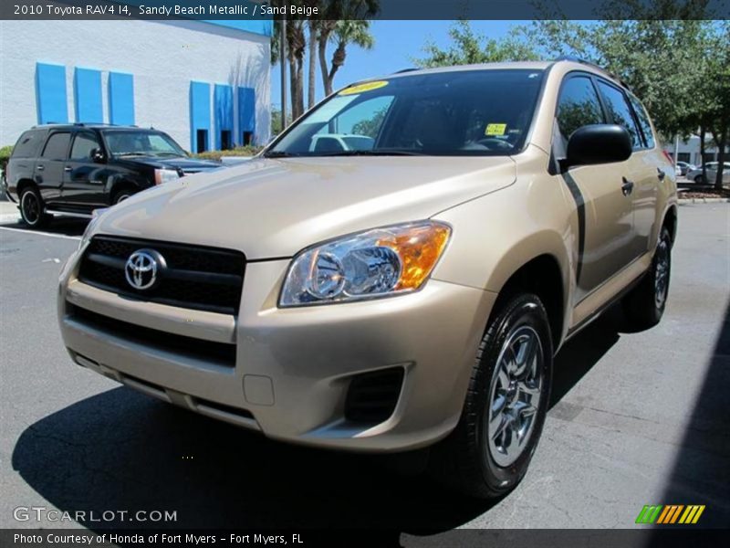 Sandy Beach Metallic / Sand Beige 2010 Toyota RAV4 I4