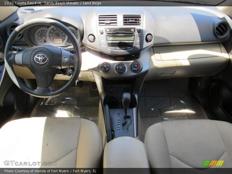 Sandy Beach Metallic / Sand Beige 2010 Toyota RAV4 I4