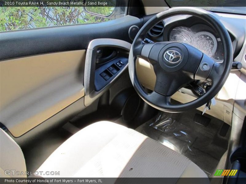 Sandy Beach Metallic / Sand Beige 2010 Toyota RAV4 I4