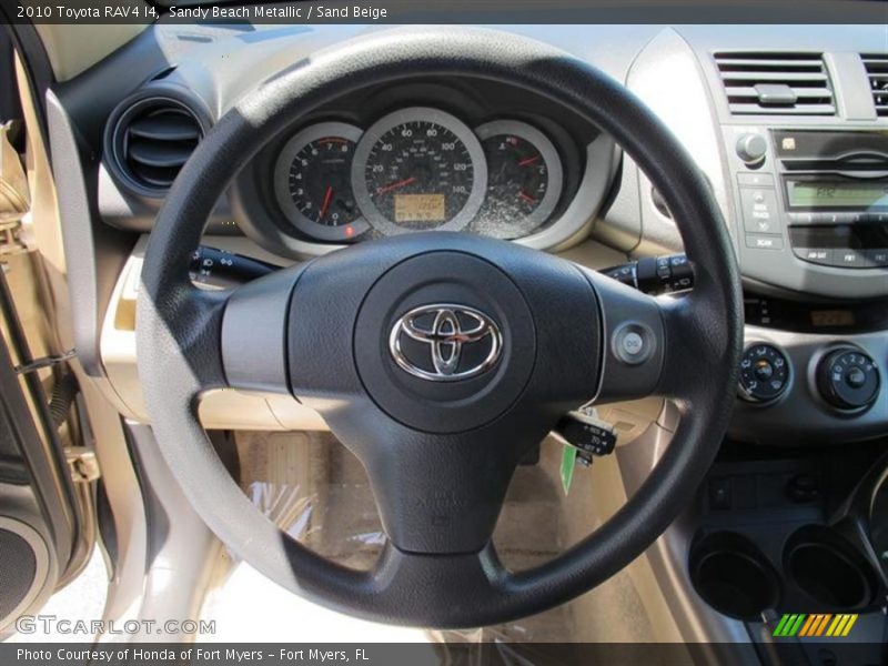 Sandy Beach Metallic / Sand Beige 2010 Toyota RAV4 I4