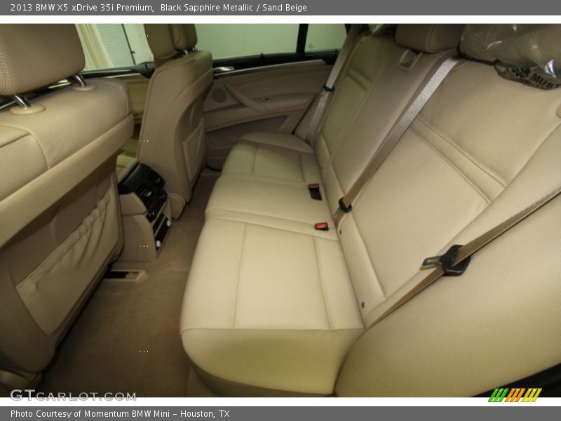 Black Sapphire Metallic / Sand Beige 2013 BMW X5 xDrive 35i Premium