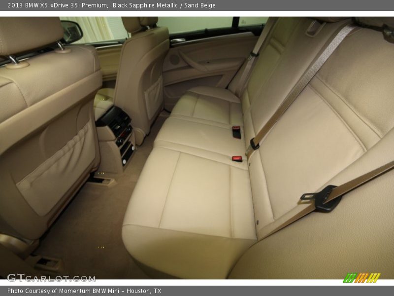 Black Sapphire Metallic / Sand Beige 2013 BMW X5 xDrive 35i Premium