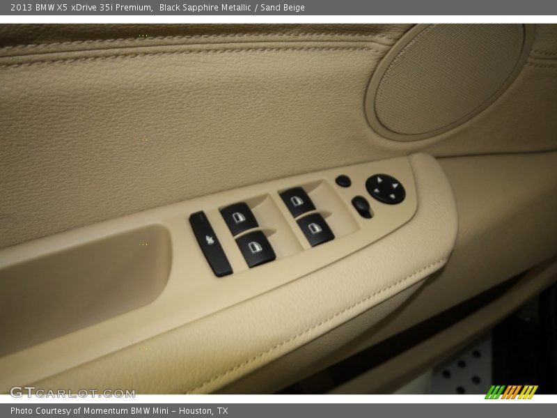 Black Sapphire Metallic / Sand Beige 2013 BMW X5 xDrive 35i Premium