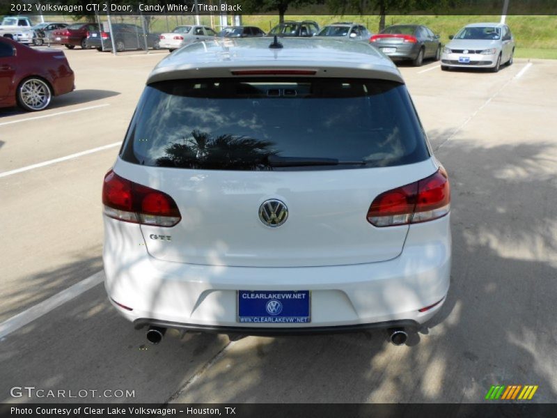 Candy White / Titan Black 2012 Volkswagen GTI 2 Door