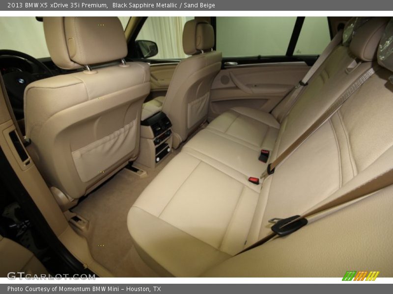Black Sapphire Metallic / Sand Beige 2013 BMW X5 xDrive 35i Premium