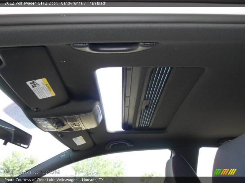 Candy White / Titan Black 2012 Volkswagen GTI 2 Door