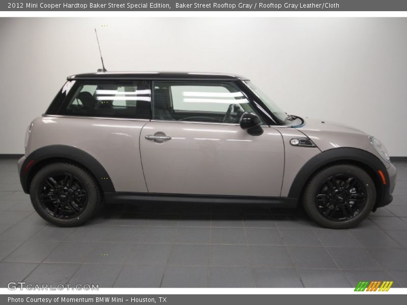 Baker Street Rooftop Gray / Rooftop Gray Leather/Cloth 2012 Mini Cooper Hardtop Baker Street Special Edition