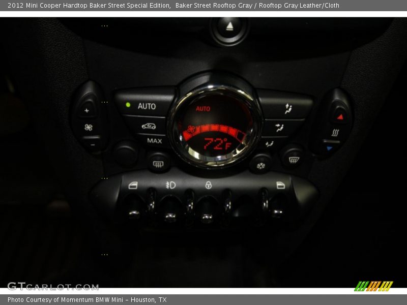 Baker Street Rooftop Gray / Rooftop Gray Leather/Cloth 2012 Mini Cooper Hardtop Baker Street Special Edition