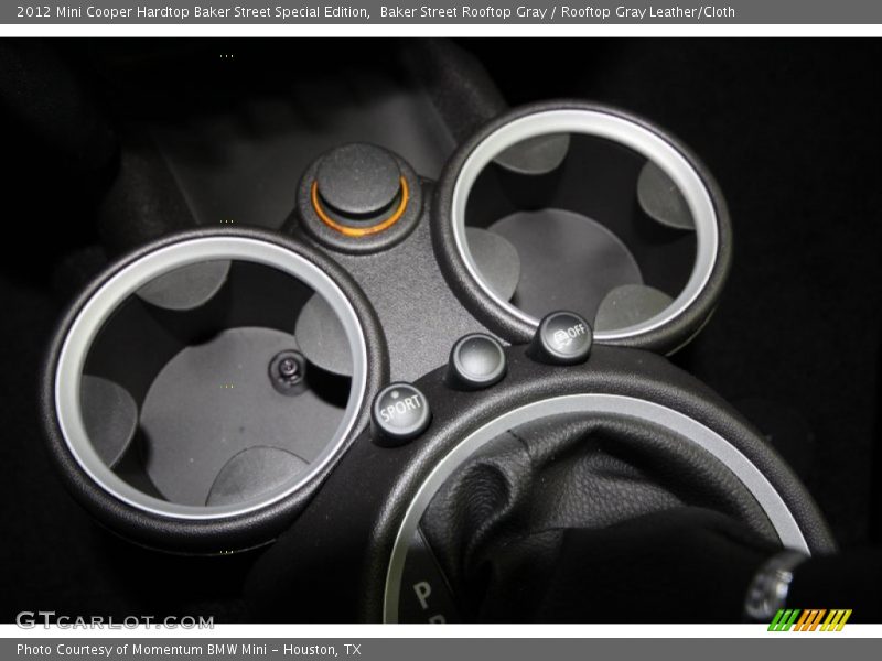 Baker Street Rooftop Gray / Rooftop Gray Leather/Cloth 2012 Mini Cooper Hardtop Baker Street Special Edition