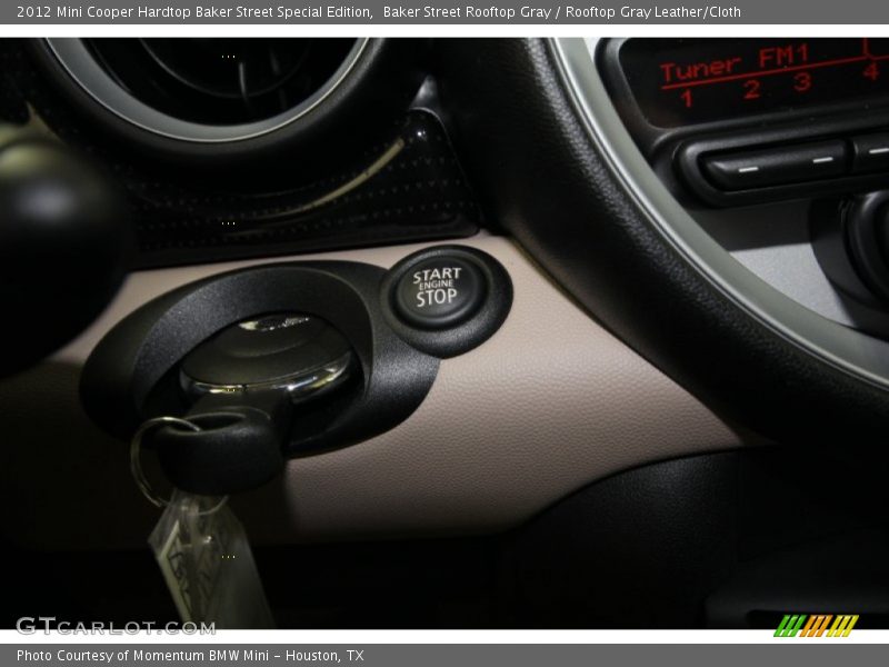 Baker Street Rooftop Gray / Rooftop Gray Leather/Cloth 2012 Mini Cooper Hardtop Baker Street Special Edition