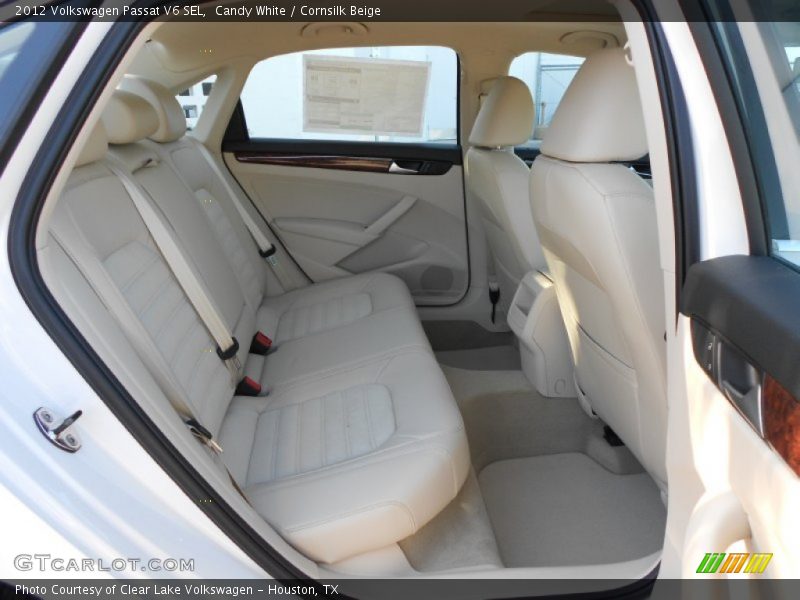Candy White / Cornsilk Beige 2012 Volkswagen Passat V6 SEL