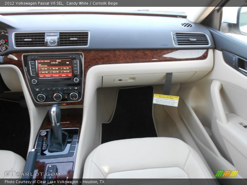 Candy White / Cornsilk Beige 2012 Volkswagen Passat V6 SEL