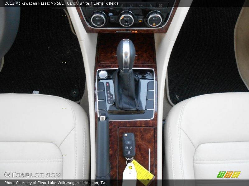 Candy White / Cornsilk Beige 2012 Volkswagen Passat V6 SEL