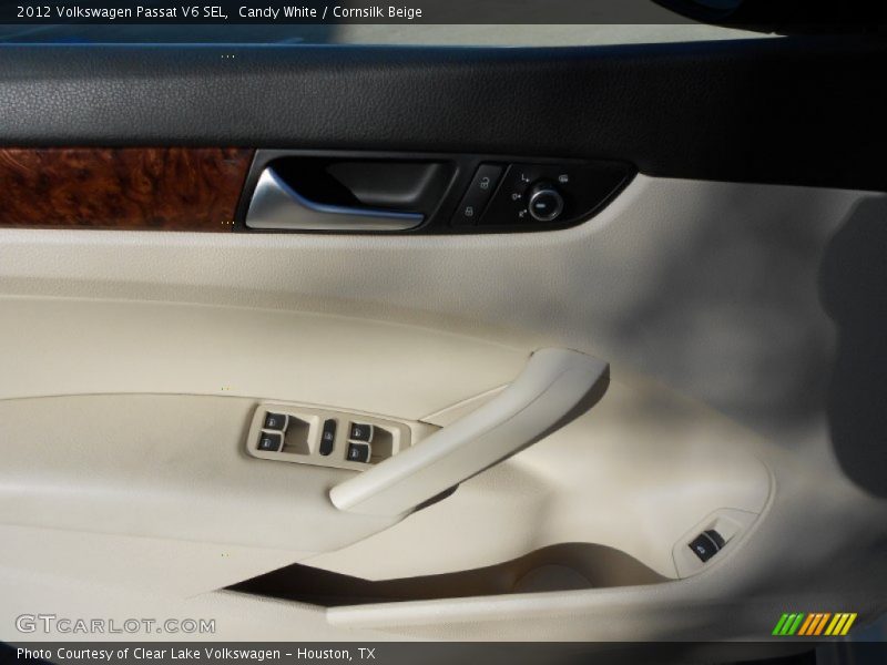 Candy White / Cornsilk Beige 2012 Volkswagen Passat V6 SEL