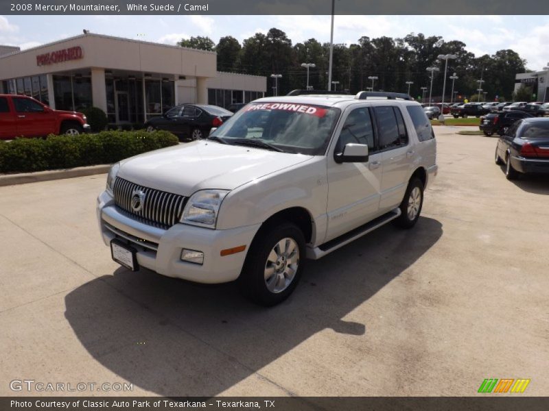 White Suede / Camel 2008 Mercury Mountaineer