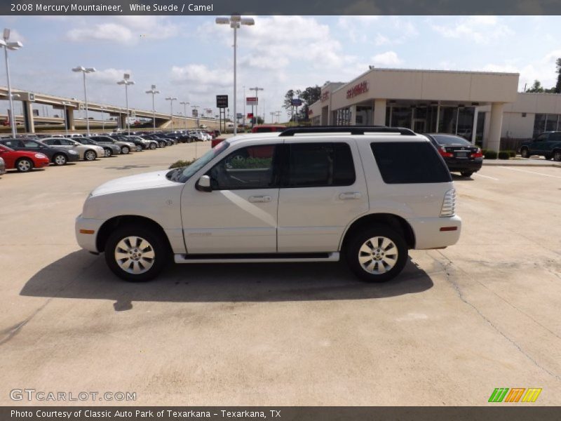 White Suede / Camel 2008 Mercury Mountaineer
