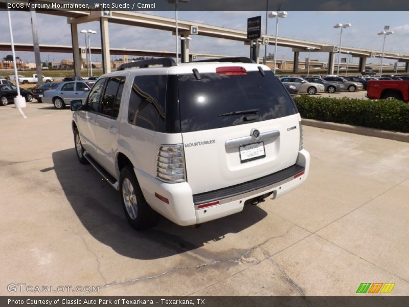 White Suede / Camel 2008 Mercury Mountaineer